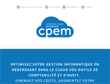 Tablet Screenshot of cpem.fr